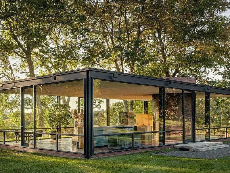 The Glass House, New Canaan