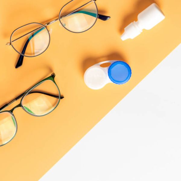 Glasses, contact lenses, supplies