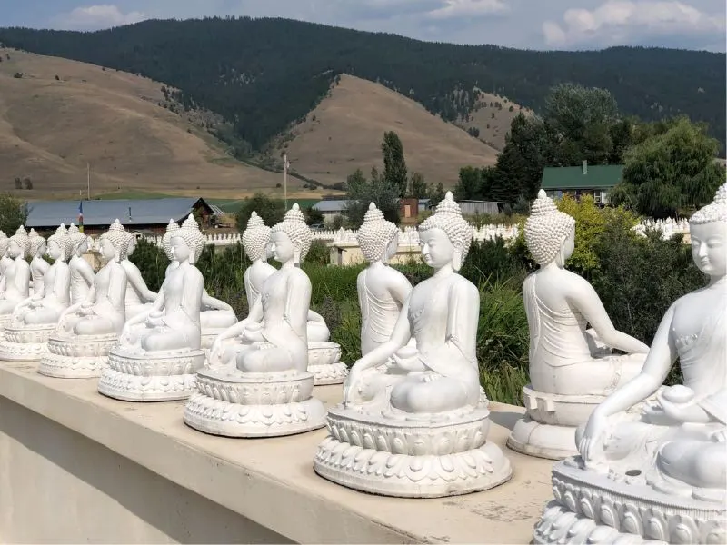 Buddhas are waiting for you at Garden of One Thousand Buddhas