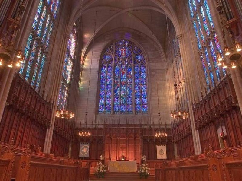 Spend a day at the ceremonial center of Princeton University Chapel