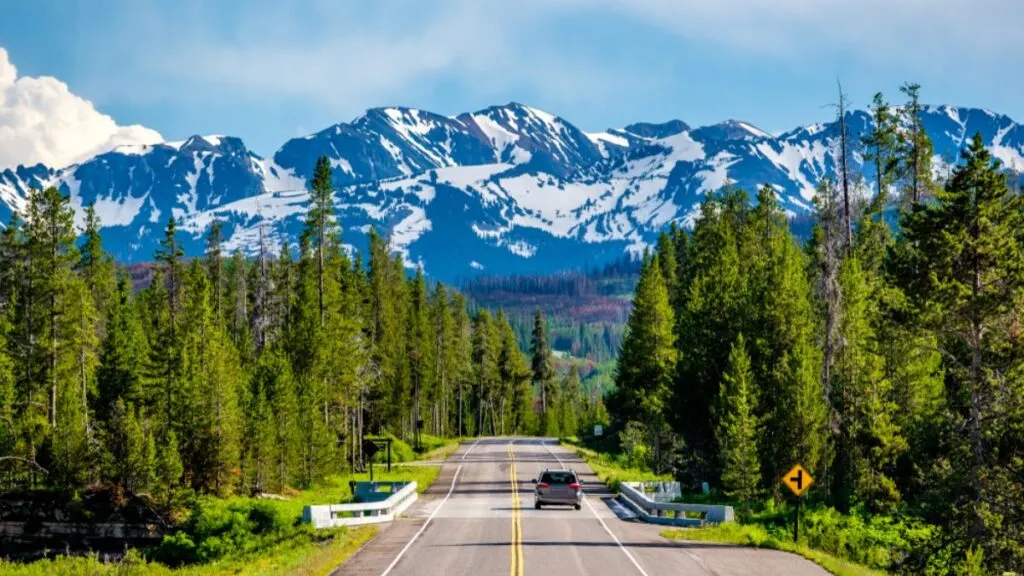 Salt Lake City To Yellowstone National Park Road Trip