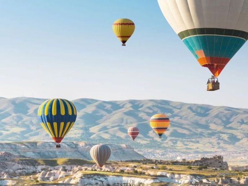 Soar In A Hot-Air Balloon For Breathtaking Views