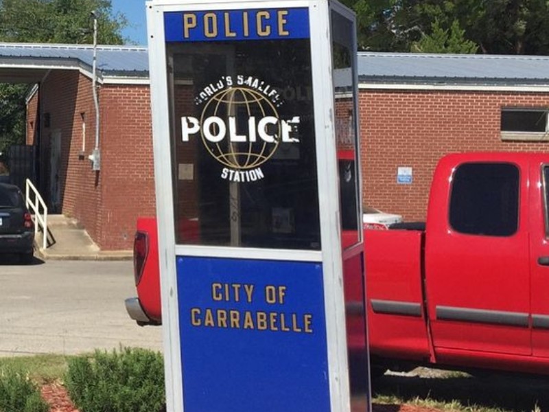 Carrabelle's World's Smallest Police Station