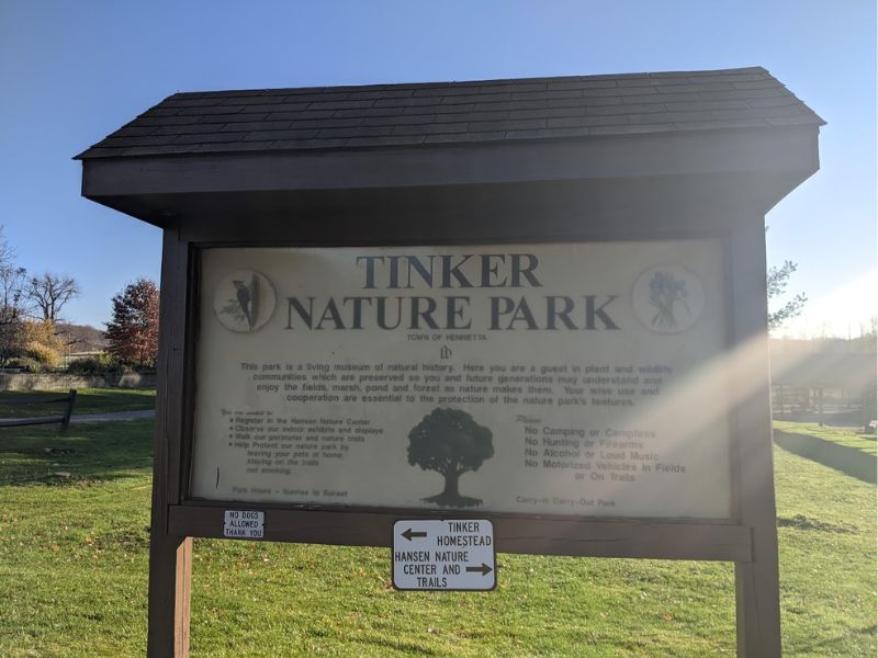 Tinker Nature Park Hansen Nature Center