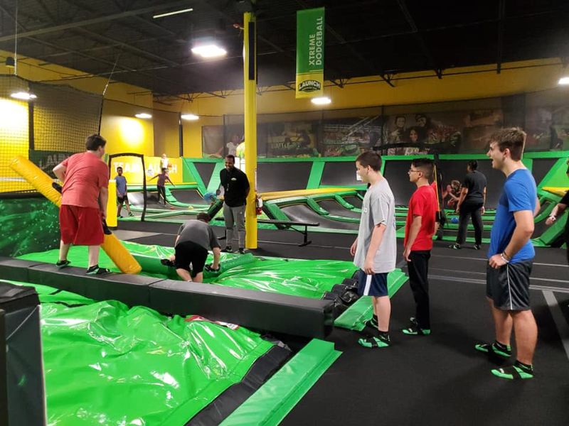 Launch trampoline park