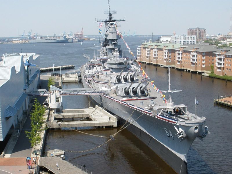 Nauticus and the Battleship Wisconsin