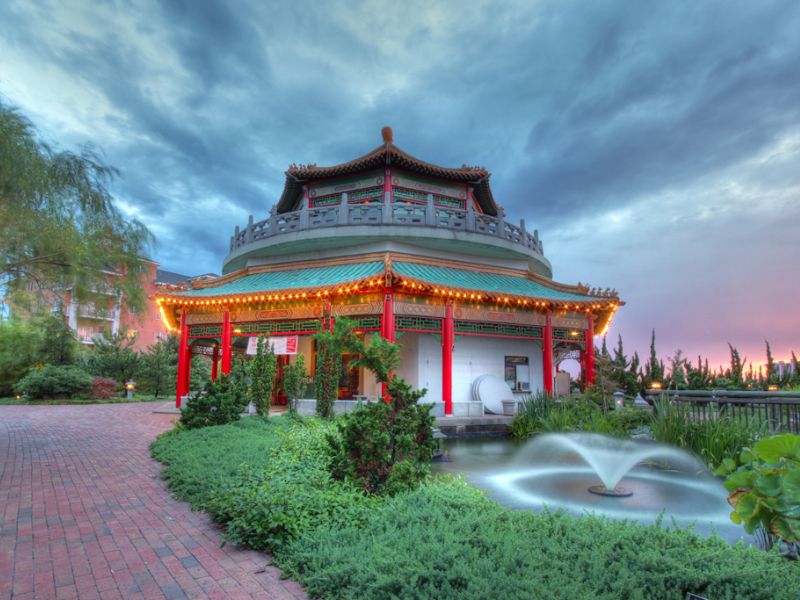 Pagoda and Oriental Garden