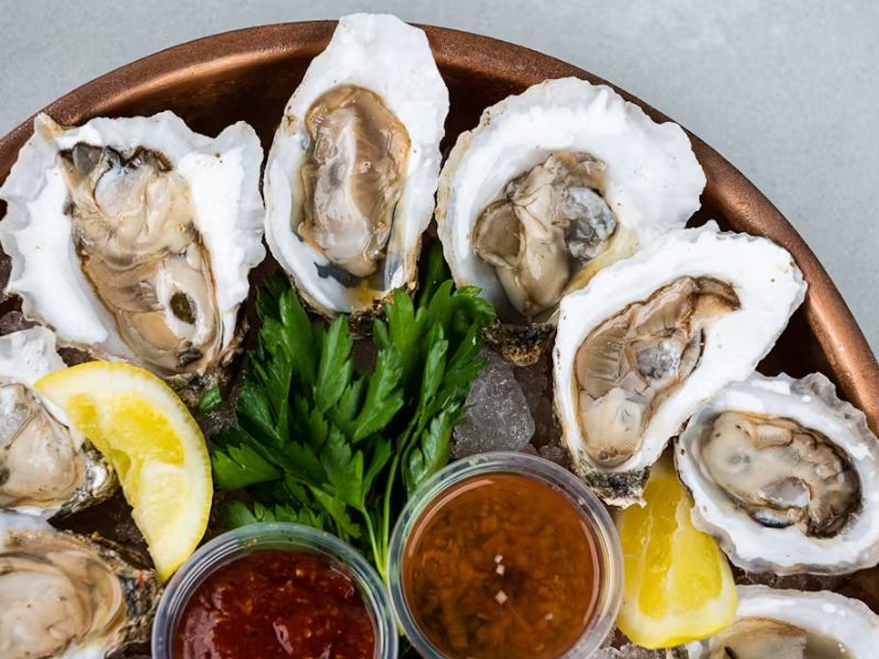 Enjoy fresh seafood and a vibrant atmosphere at Max's Oyster Bar 