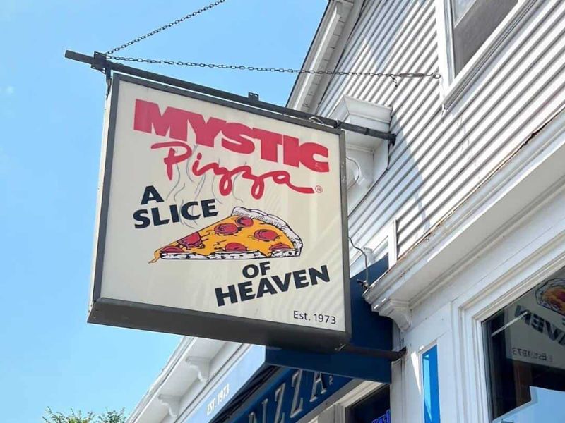 Have a must-visit for pizza enthusiasts at Mystic Pizza 
