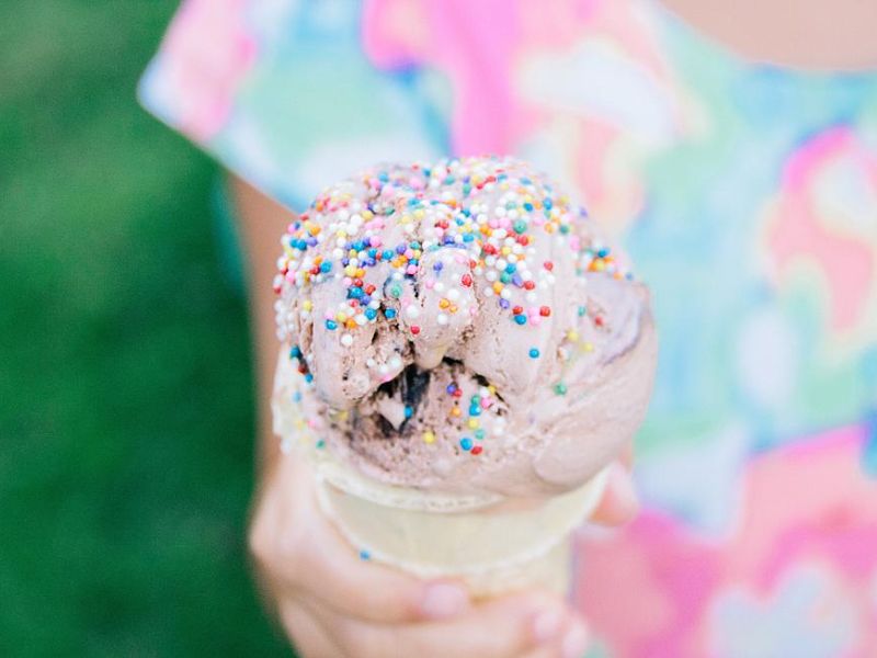 Enjoy Ice Cream at Sprinkles Creamery