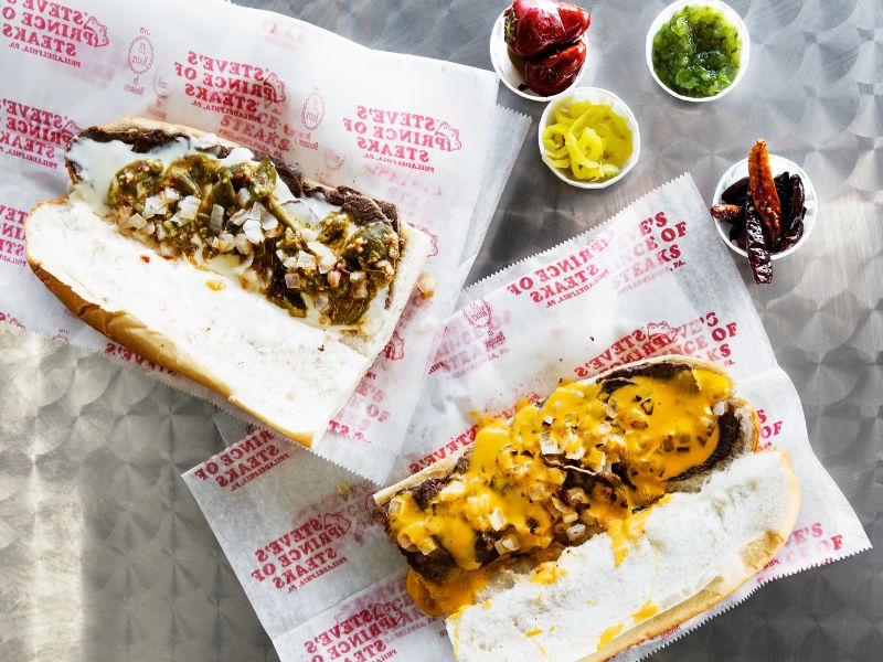 Indulge in a Philly Cheesesteak by Philly's Gourmet Steaks