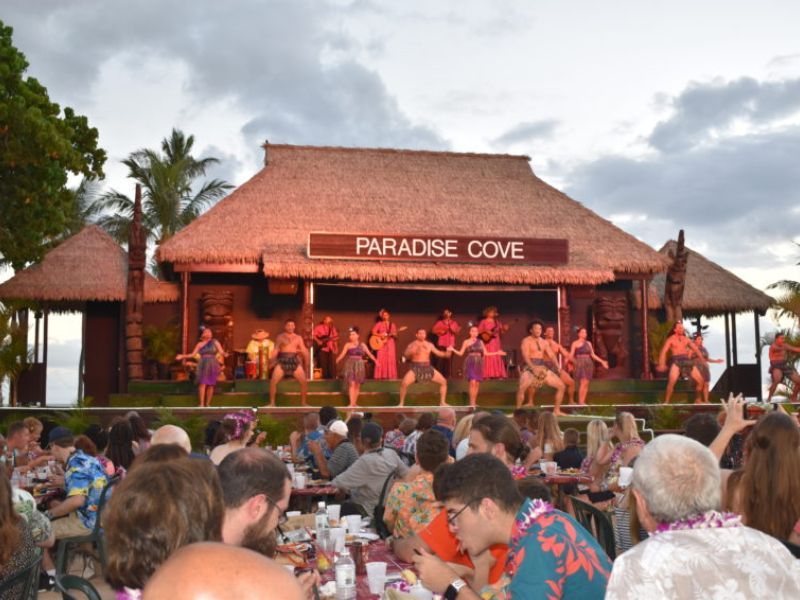 Attend a Luau at Paradise Cove Luau