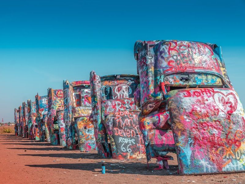 Discover the Art at Cadillac Ranch