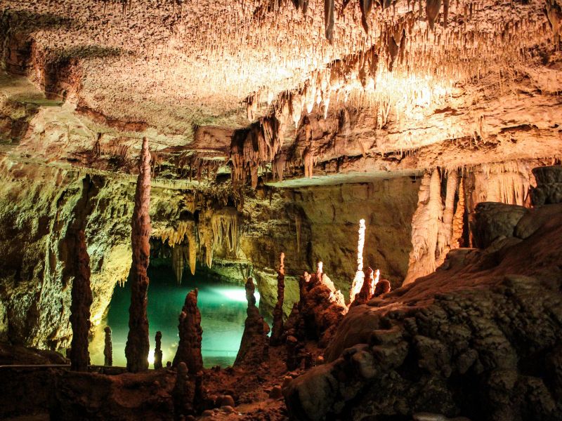 Explore the Natural Bridge Caverns