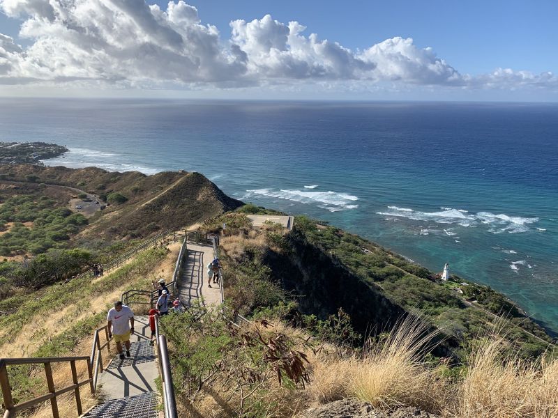 Hiking Diamond Head Crater