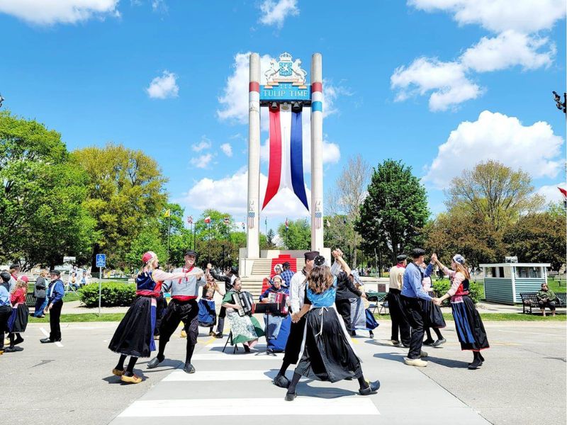 Stroll Through Pella's Tulip Time Festival