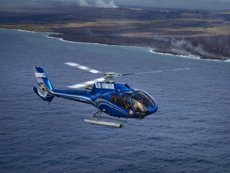 Taking a Helicopter Tour with Blue Hawaiian Helicopters