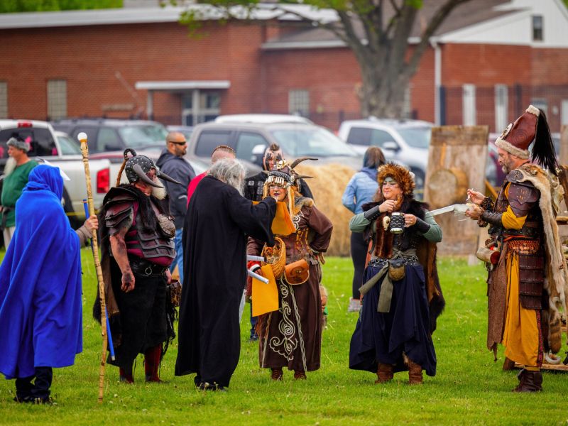 Attend the Asheville Viking Festival