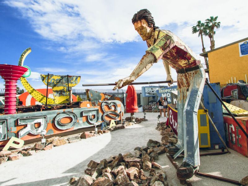 Dive Into The Sparkling Lights Of The Neon Boneyard