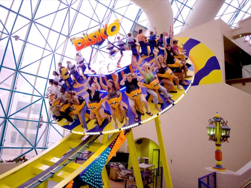 Enjoy Rides Of The Adventuredome Indoor Theme Park