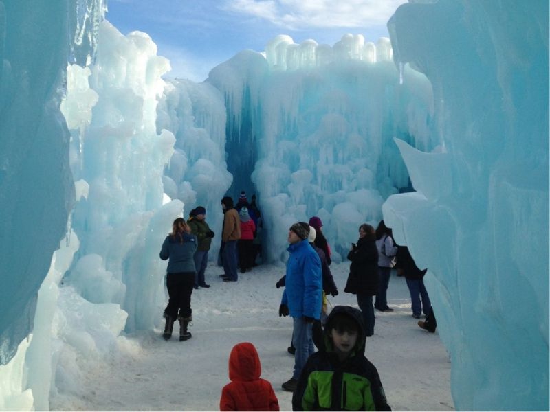 Escape The Heat At Ice Castles