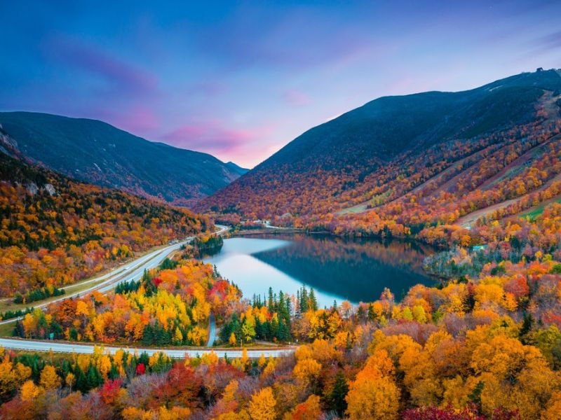 Relax At Franconia Notch State Park