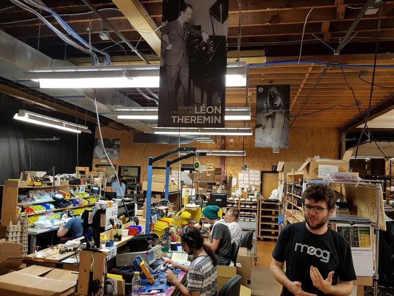 Tour the Moog Music Factory