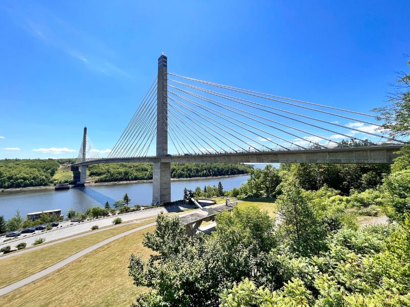 Visit the Penobscot Narrows Bridge and Observatory