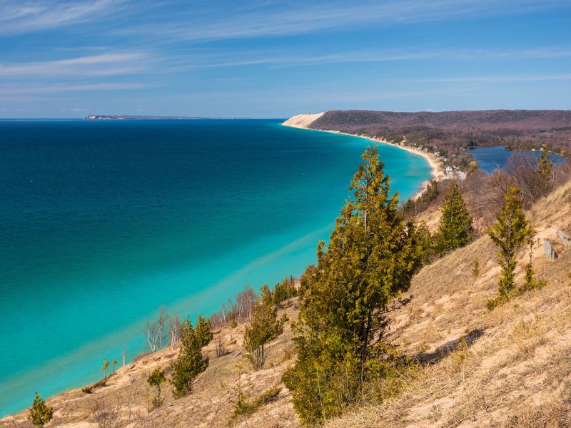 Visit the Sleeping Bear Dunes