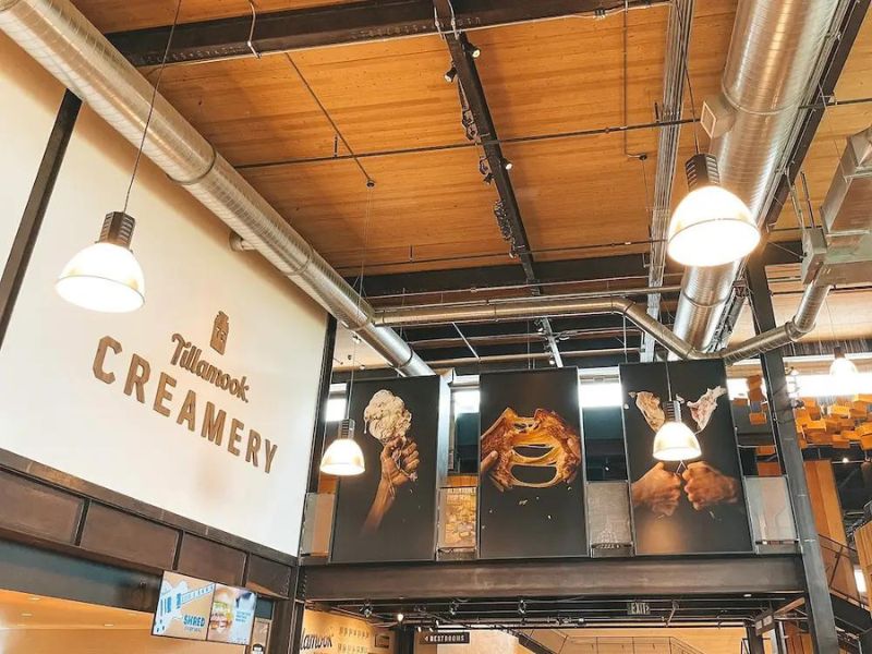 Buy yummy goodies at Tillamook Cheese Factory