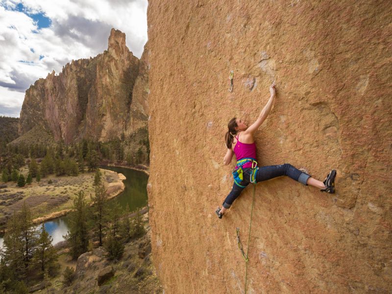 Climb at Smith Rock State Park