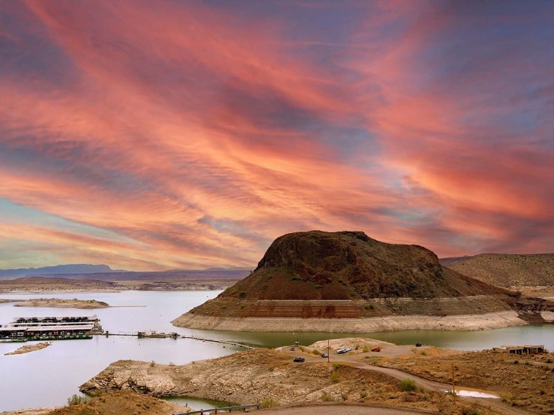 Enjoy boating and fishing at Elephant Butte Lake State Park 