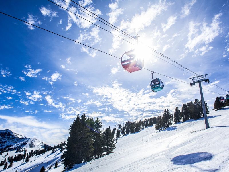 Enjoy skiing at Ski Apache