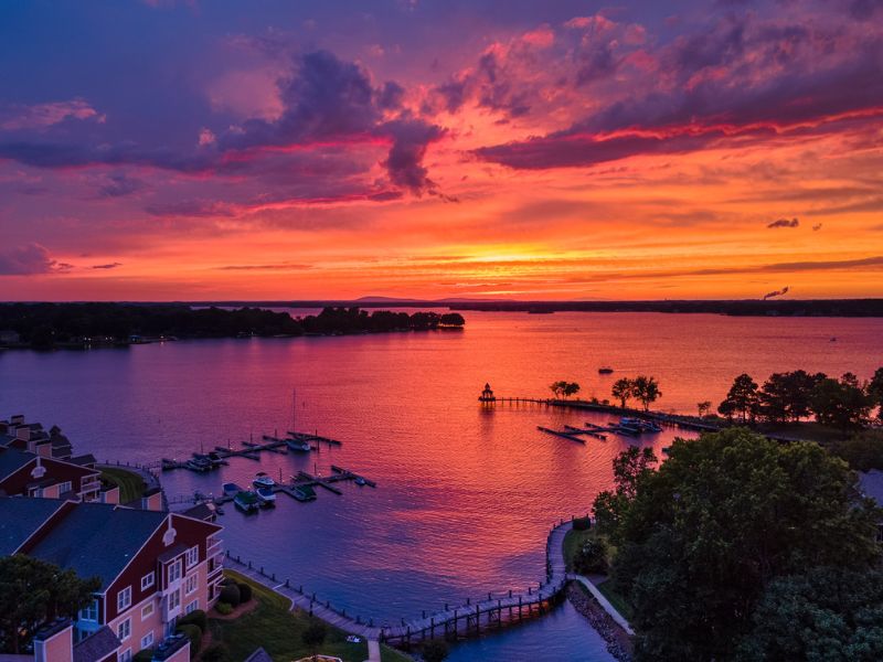 Enjoy watersports at Lake Norman