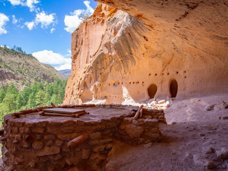 Hike at Bandelier National Monument