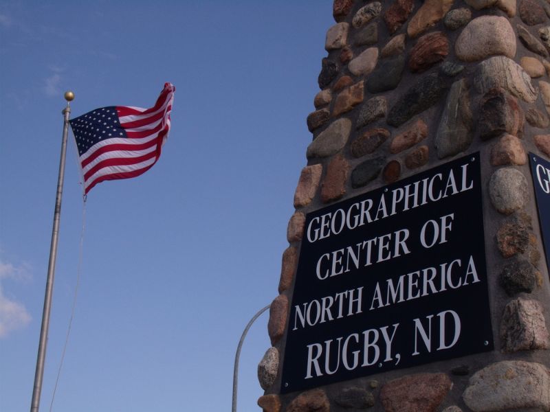 Rugby's Geographical Center of North America