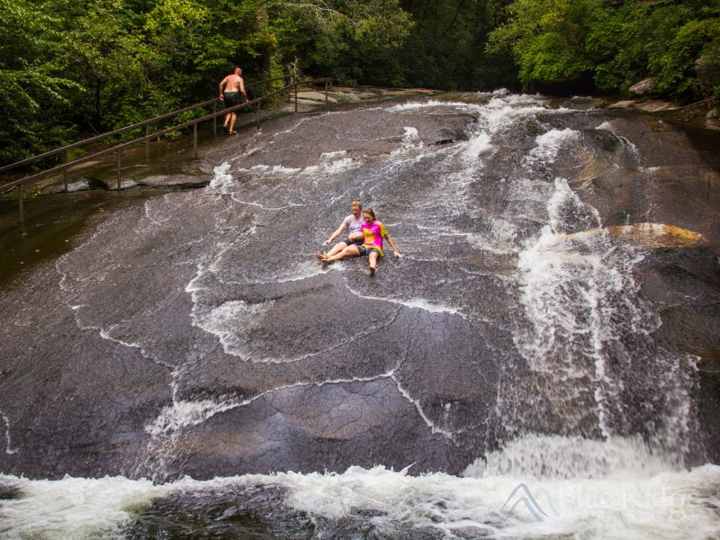 Waterslide at Sliding Rock