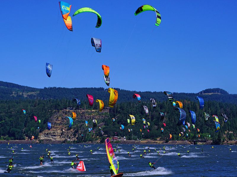 Windsurf at Columbia River Gorge