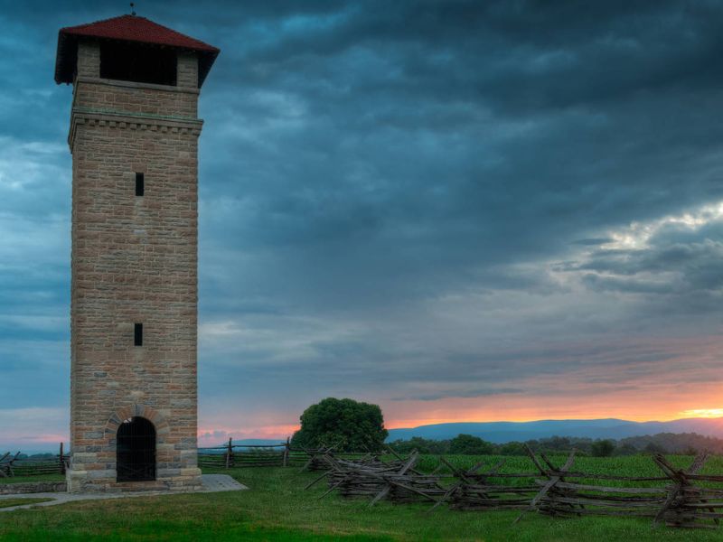 the Antietam National Battlefield