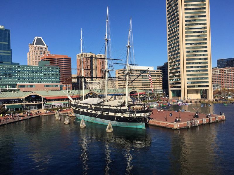 the Inner Harbor