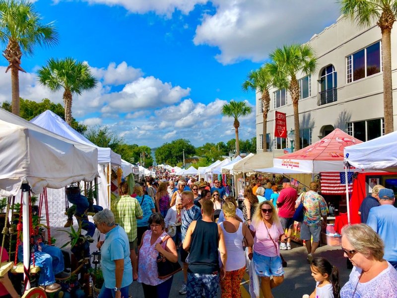Attend fairs of Mount Dora
