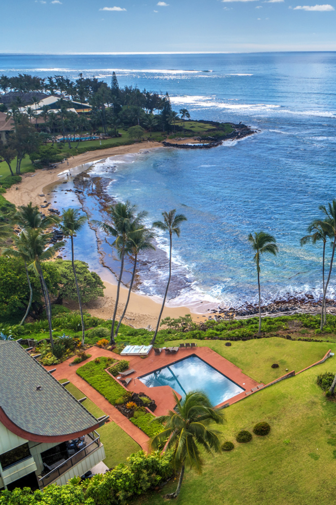 Anini Beach Kauai Hawaii calm shallow reef protected water babymoon 2026