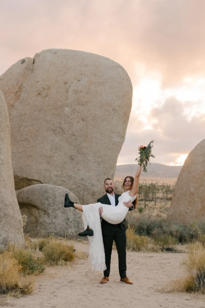 Joshua Tree National Park desert rock formations babymoon couples California 2026