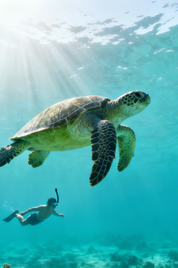 Kailua-Kona Big Island Hawaii sea turtle beach calm water babymoon 2026