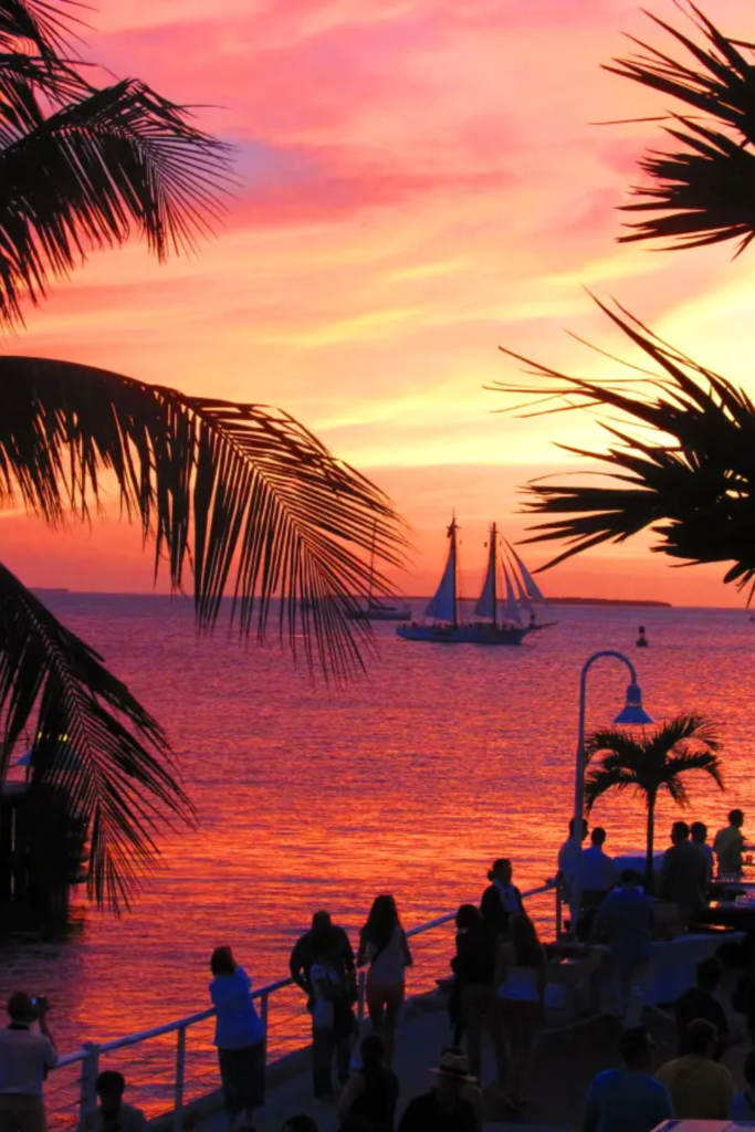 Key West Florida sunset Mallory Square historic district babymoon couples 2026