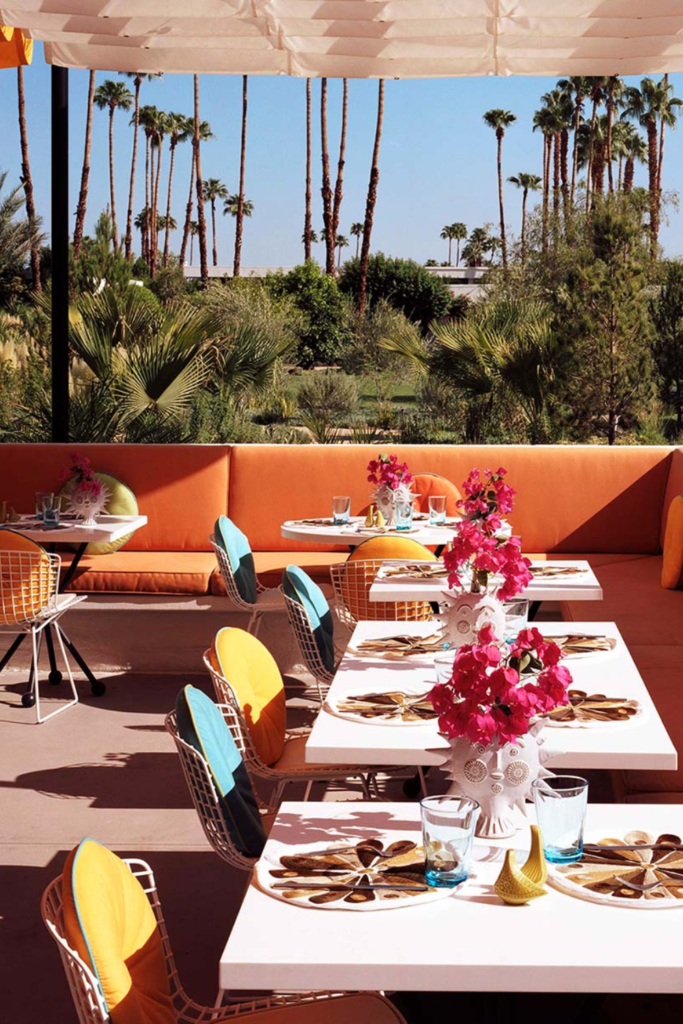 Normas Parker Palm Springs brunch restaurant babymoon indulgent breakfast 2026