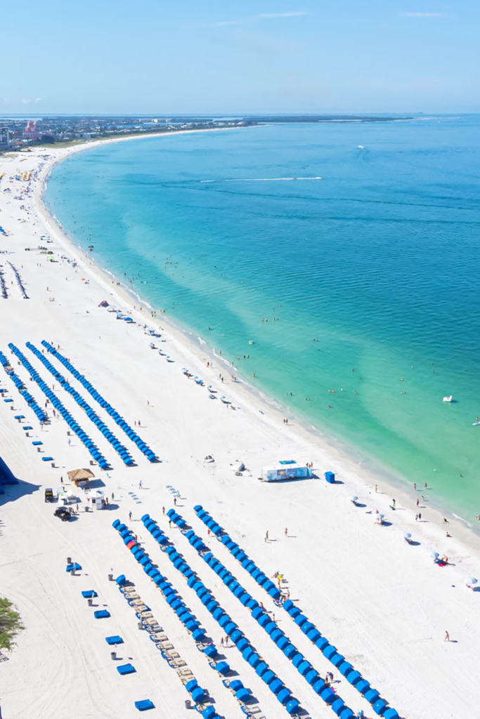 St. Pete Beach Gulf Coast Florida calm water pink Don CeSar Hotel babymoon 2026