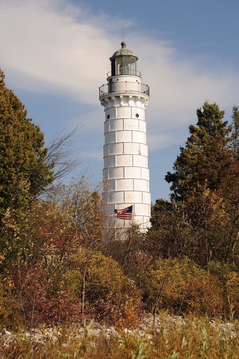 Cana Island Lighthouse near Baileys Harbor