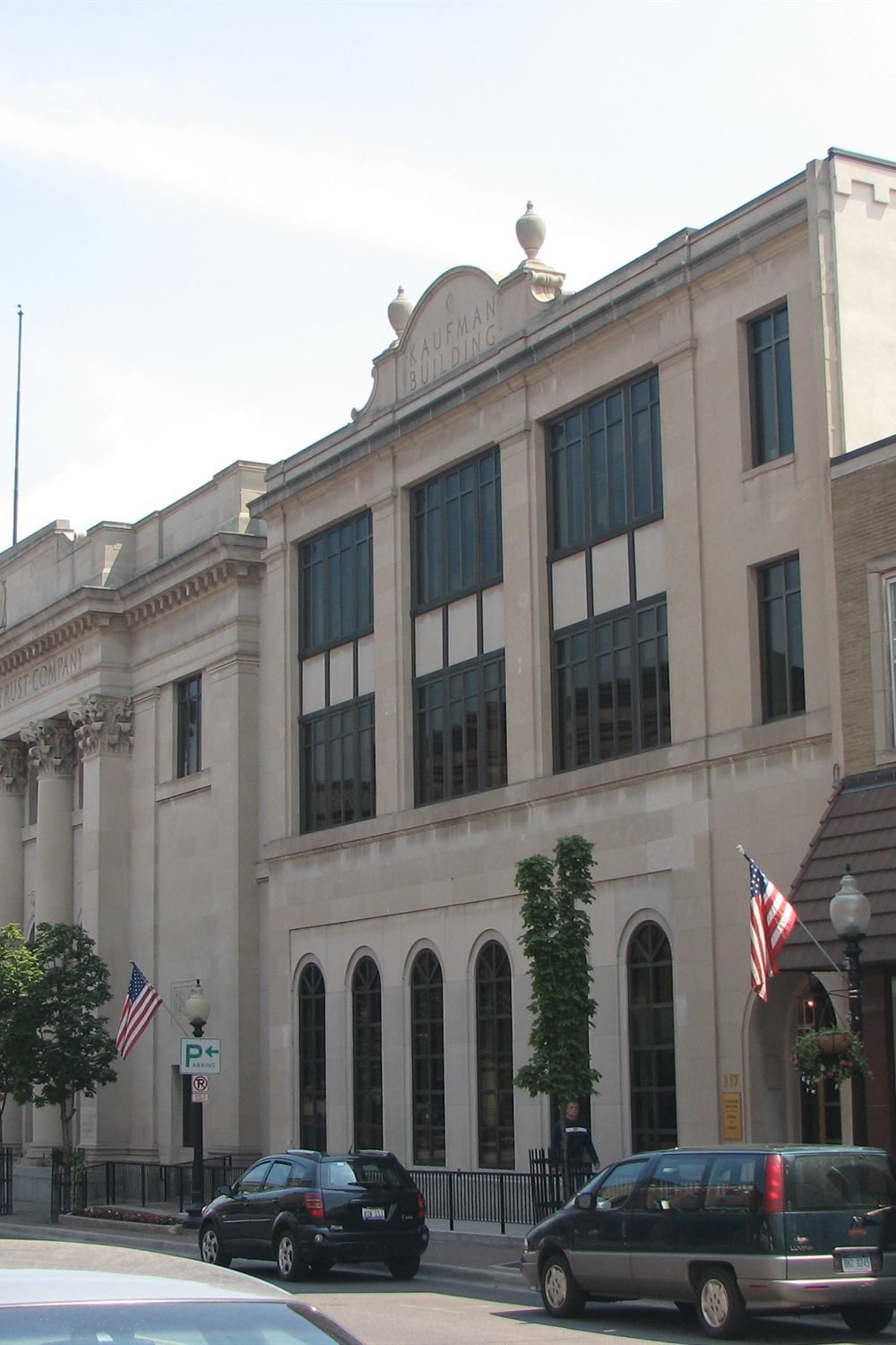 Buildings in downtown Marquette, Michigan